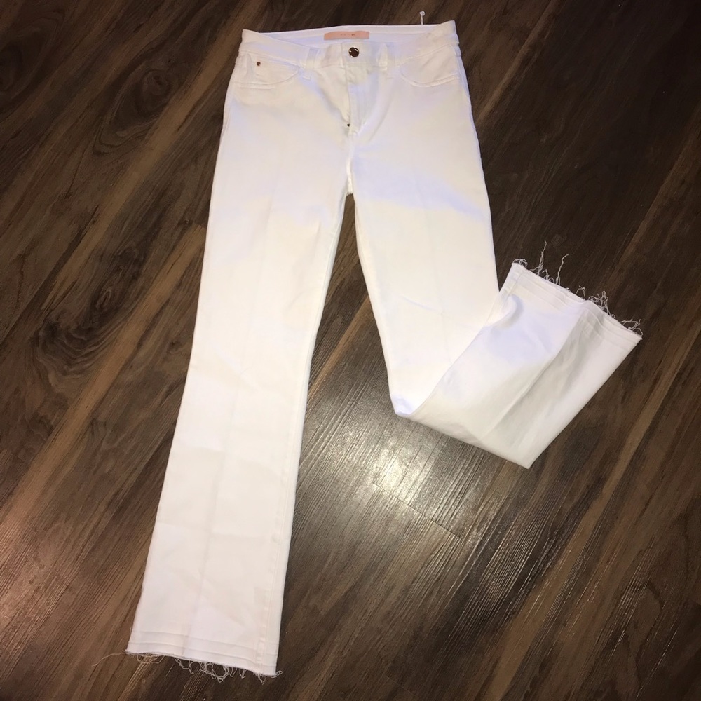 Joes White The Provocateur petite bootcut jeans 28